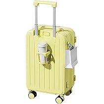 美品 FREQUENTER スーツケース 約55L USBポート付き Amazon | [Euiuxoy] スーツケース usbポート付き カップ